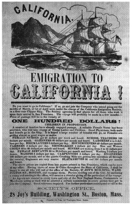 gold rush advertisements