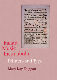 Italian Music Incunabula