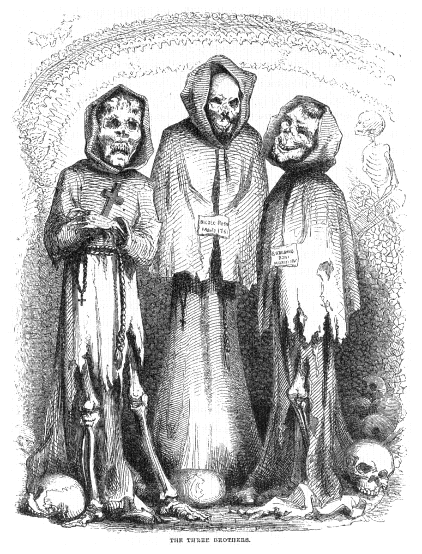 Immortal Game, 1851, Drawing by Anthony Welch